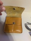 Vintage Pockette Postal Scale – Shonko #810 – Metal Hanging Scale w/Leather Case — photo 4