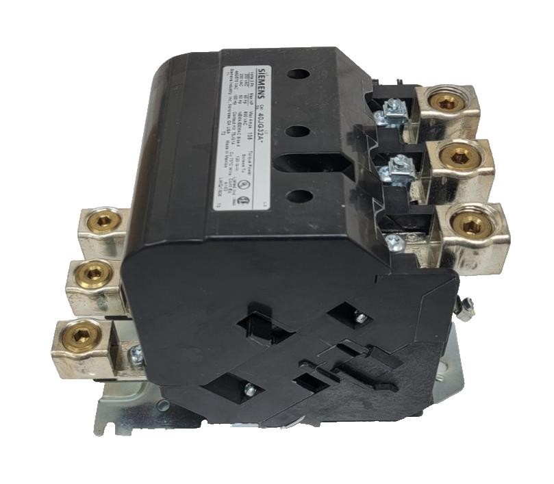 Siemens 40JG32AF Nema Size 4 Contactor Full Voltage 3 Phase 3 Pole