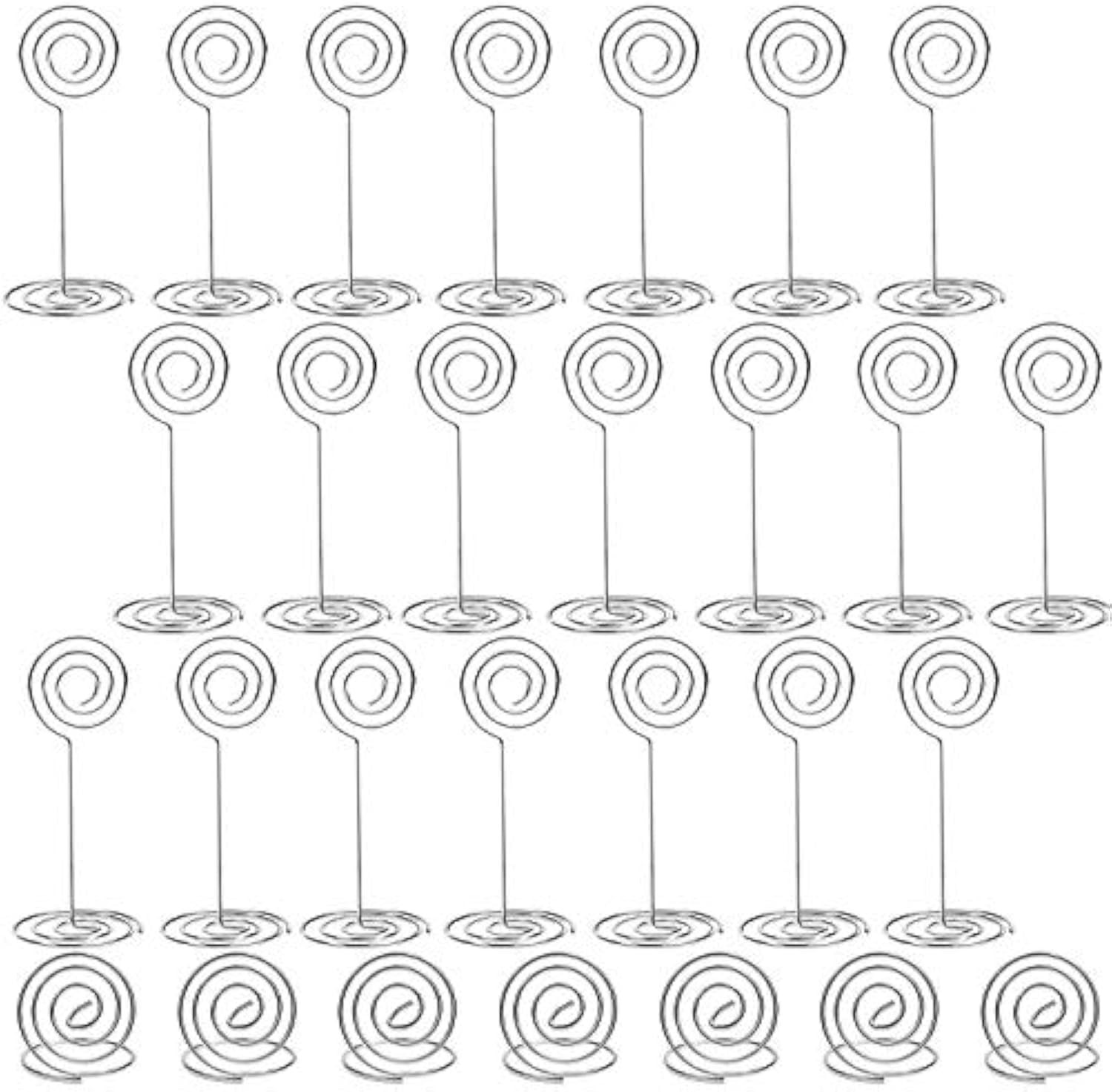 40x Supporti Numero Tavolo Segnaposto Matrimonio Ristorante Feste Decorazione