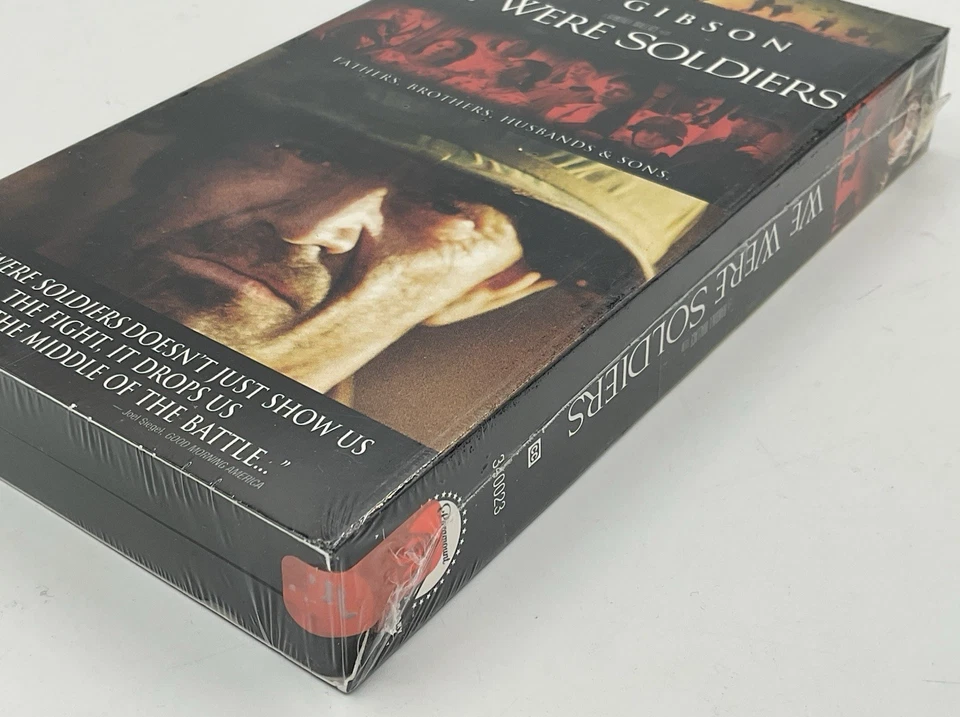 We Were Soldiers VHS Mel Gibson 2002 NEW SEALED Fast Free Shipping! - Image 4 of 4