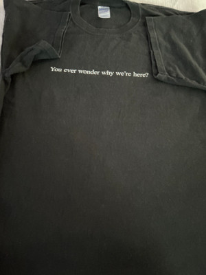 Halo Red VS Blue TShirt Ever Wonder Why We're Here Rooster Teeth Logo on Back