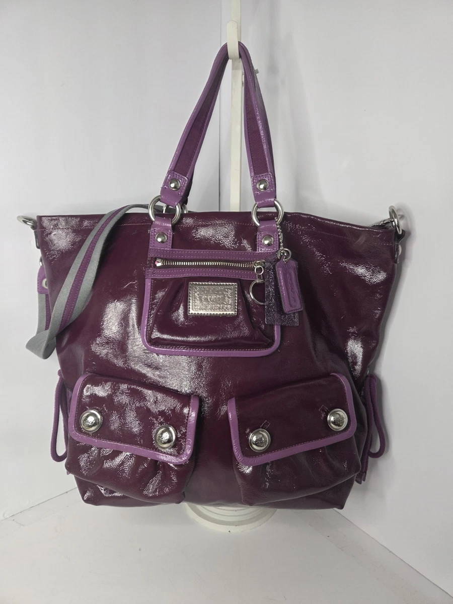 Coach Poppy Tote Purple Bags & Handbags for Women for sale | eBay