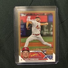 2023 Topps Series 1 - Zack Thompson #34 Gold /2023 (RC)