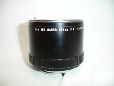 MINOLTA macro tube adapter ring for MD MC 100mm f/ 4 lens OEM