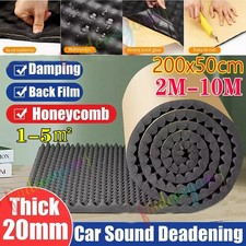 Sound Deadening Roll Car Van Insulation 20mm Thick Closed Cell Foam Camper Mat✅