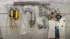 Kingston Brass KB911ACL American Classic Widespread Bathroom Faucet Chrome