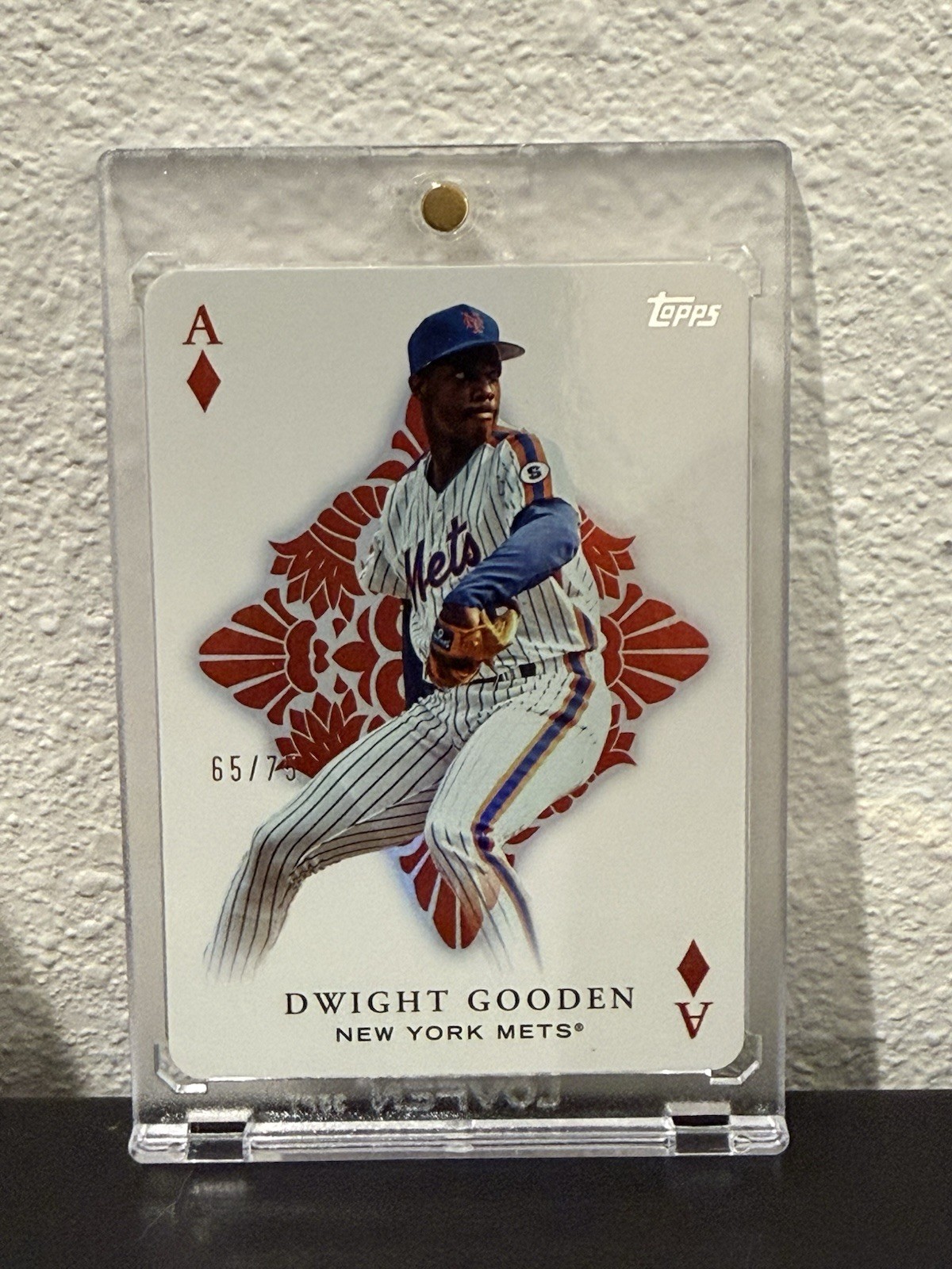 2023 Topps Update Series - All Aces Gold Dwight Gooden #65/75 Rare!!! #AA-63