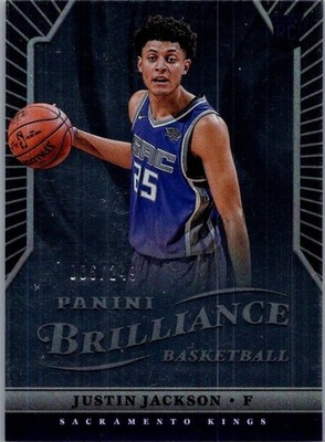 2017-18 Panini Chronicles - Brilliance Justin Jackson #359 /249 (RC)