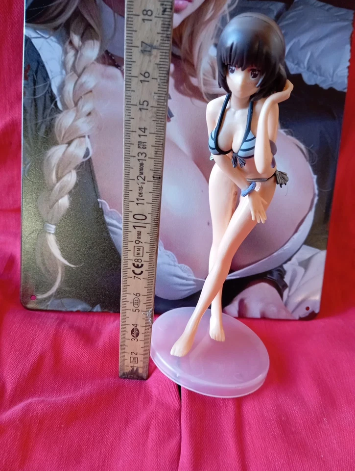 Sexy Dienstmädchen/Nonne voll Busig Blechschild 1 große Bikini Figur,Anime,Manga - Bild 3 von 4