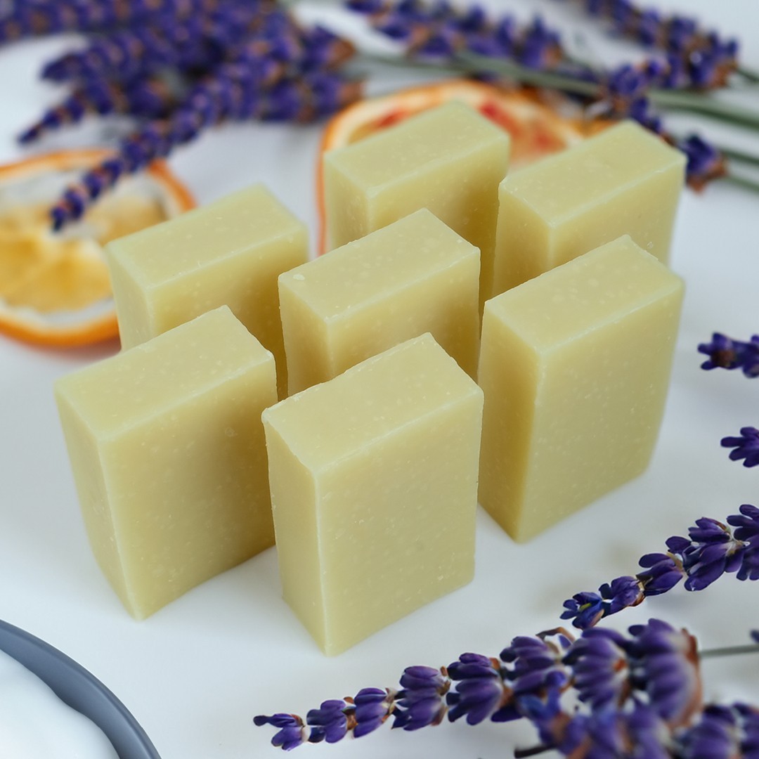 Friendly Soap Orange & Lavender Shaving Bars 7 Pack – Natural Vegan Unwrapped