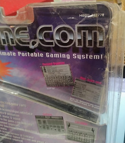 Game.com Quiz Wiz Cyber Trivia w/Portable Gaming System; Complete in Damaged box