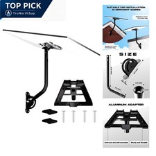 Starlink Mount Gen 3 4X Heavy Duty Adjustable Wall Roof Pole Mount Kit Alumin...