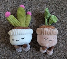 Greenhouse Russ Potted Plant  Cactus Stuffed Sleepy Succulent Plushies
