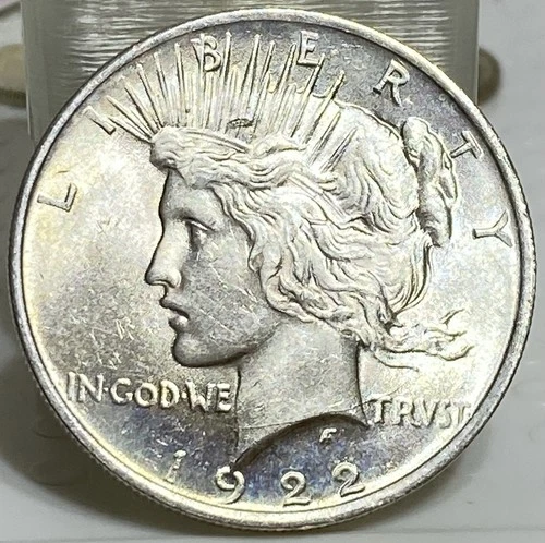 1922 PEACE SILVER DOLLAR - BRILLIANT UNCIRCULATED - Great Luster! - L👀K!