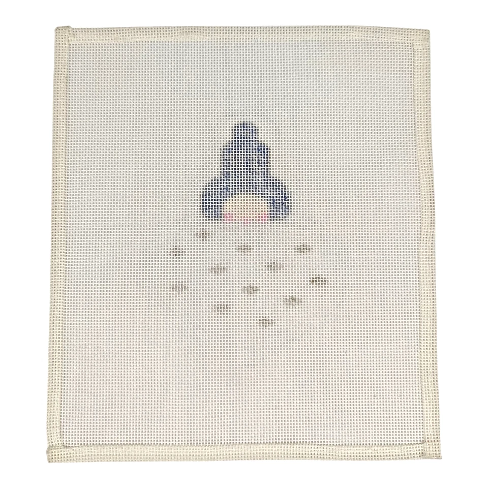 Midnight Blue Jeweled Santa Needlepoint Canvas & Guide | Princess and Me C442 - Image 3 of 4