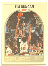 1999-00 Hoops Decade Hoopla Tim Duncan #22 San Antonio Spurs HOF