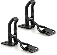 2-Pack Heavy-Duty Black Toggle Latch Clamp - 300lbs Adjustable Pull Latch, Qu...