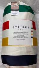 Hudson's Bay Company Stripes HBC Twin Multistripe Comforter Set