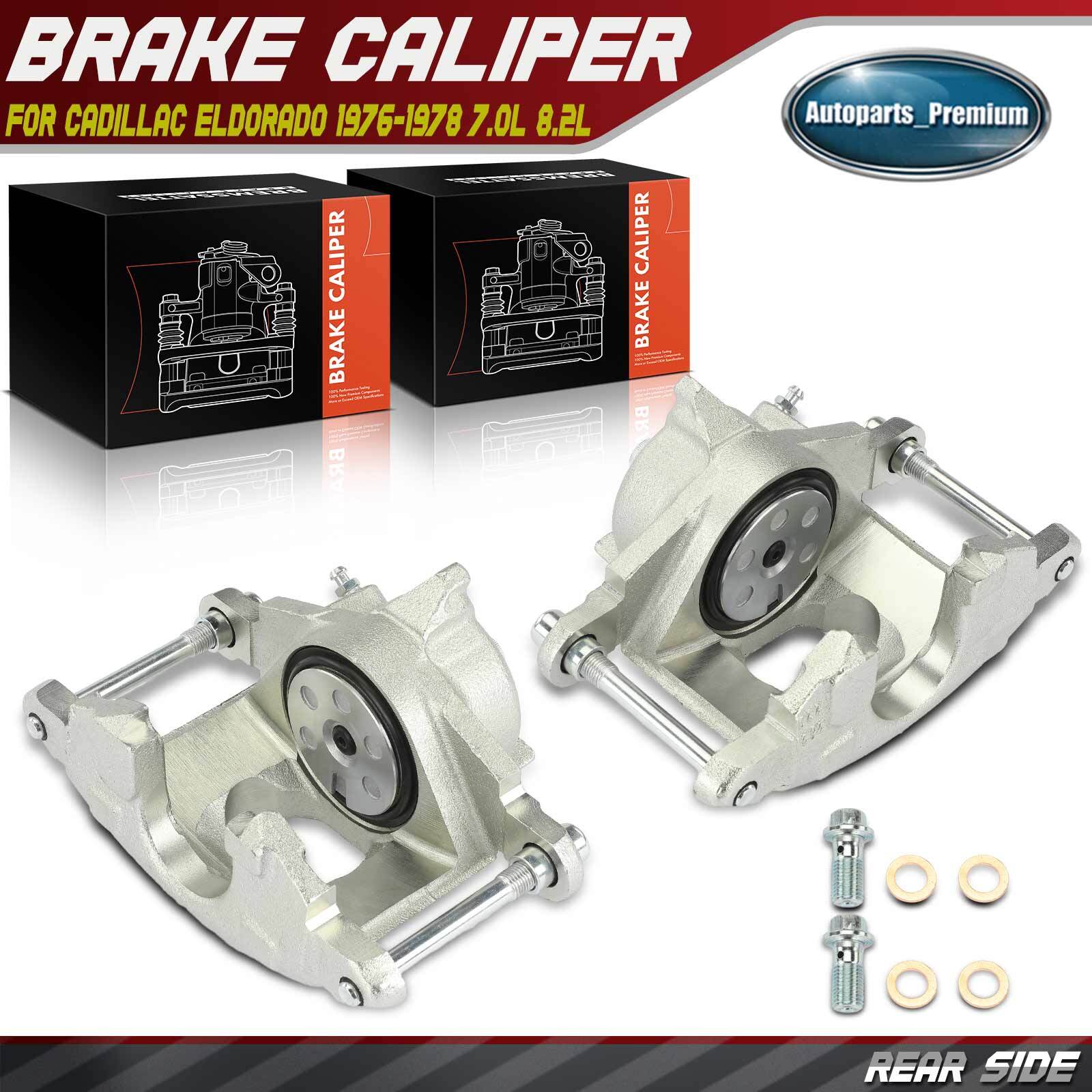 Rear Left & Right Brake Caliper without Bracket for Cadillac Eldorado 1976-1978