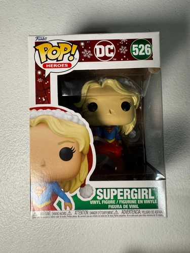 Funko POP! Heroes: Holiday Supergirl Figure (25) (damaged box)