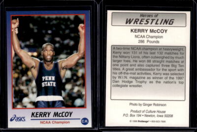 1998 Pro Image Heroes of Wrestling #NNO Kerry McCoy - NM EXACT SCAN TOUGH!