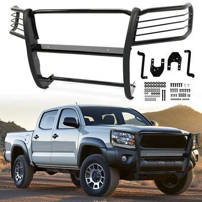 For Toyota Tacoma 2005-2015 Brush Grille Guard Reinforcement Steel