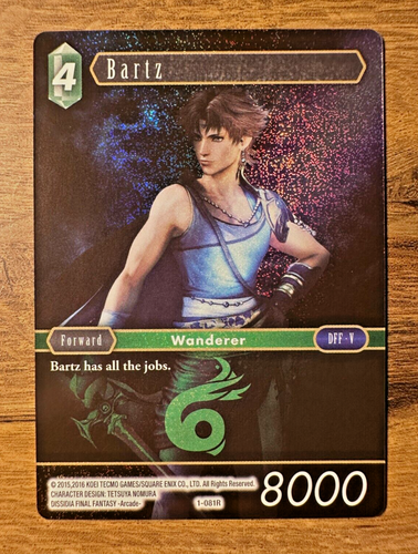 Final Fantasy TCG Trading Card Game Opus 1 *FOIL* Singles Legend Hero Rare Commo - Picture 60 of 159