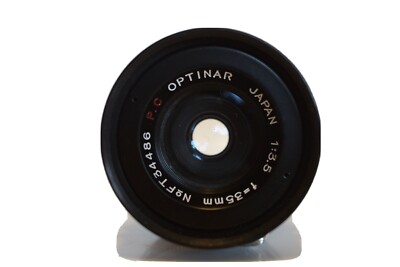 N. Mint ULTRA RARE contax D,S optinar P.C Japan 35mm f3.5 M42 W/case