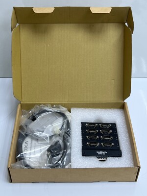 MOXA Opt8-m9+V1.1 Serial Platte Verbindung Kiste