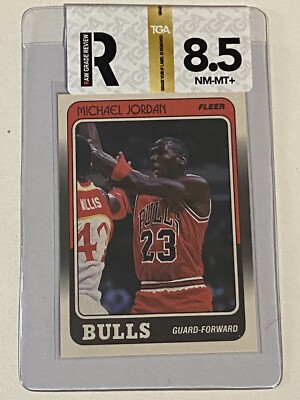 MICHAEL JORDAN #17 1988 Fleer