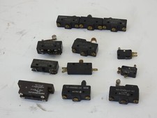  Lot of 12 Micro Switch USA Miscellaneous Micro Switches