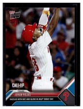 2023 Topps Now #573 Johan Rojas Blue Parallel Card #d /49 Call-Up