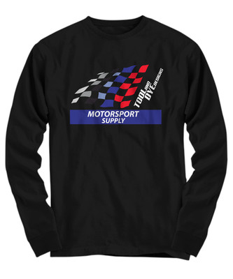 Tool and Dye Designs Motorsport Supply M Flag Shirt - Long Sleeve Tee
