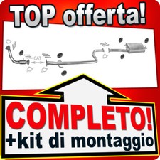 Scarico Completo per ROVER 45 (RT) 2.0 iDT 2-Volumi Marmitta +Tubo