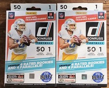 (2)2021 Donruss Football Hanger Boxes*Factory Sealed*Rated Rookies🏈