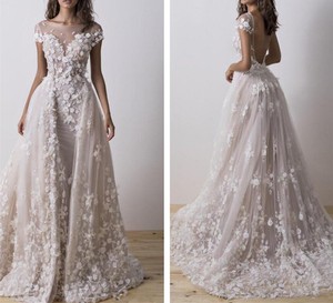 flower applique dress