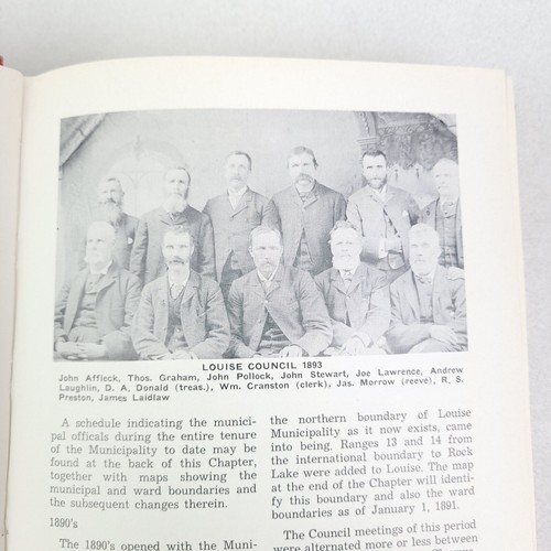 Echoes of the Past History Rural Municipality Louise Manitoba 1968 HC/DJ Gosnell - Picture 5 of 15