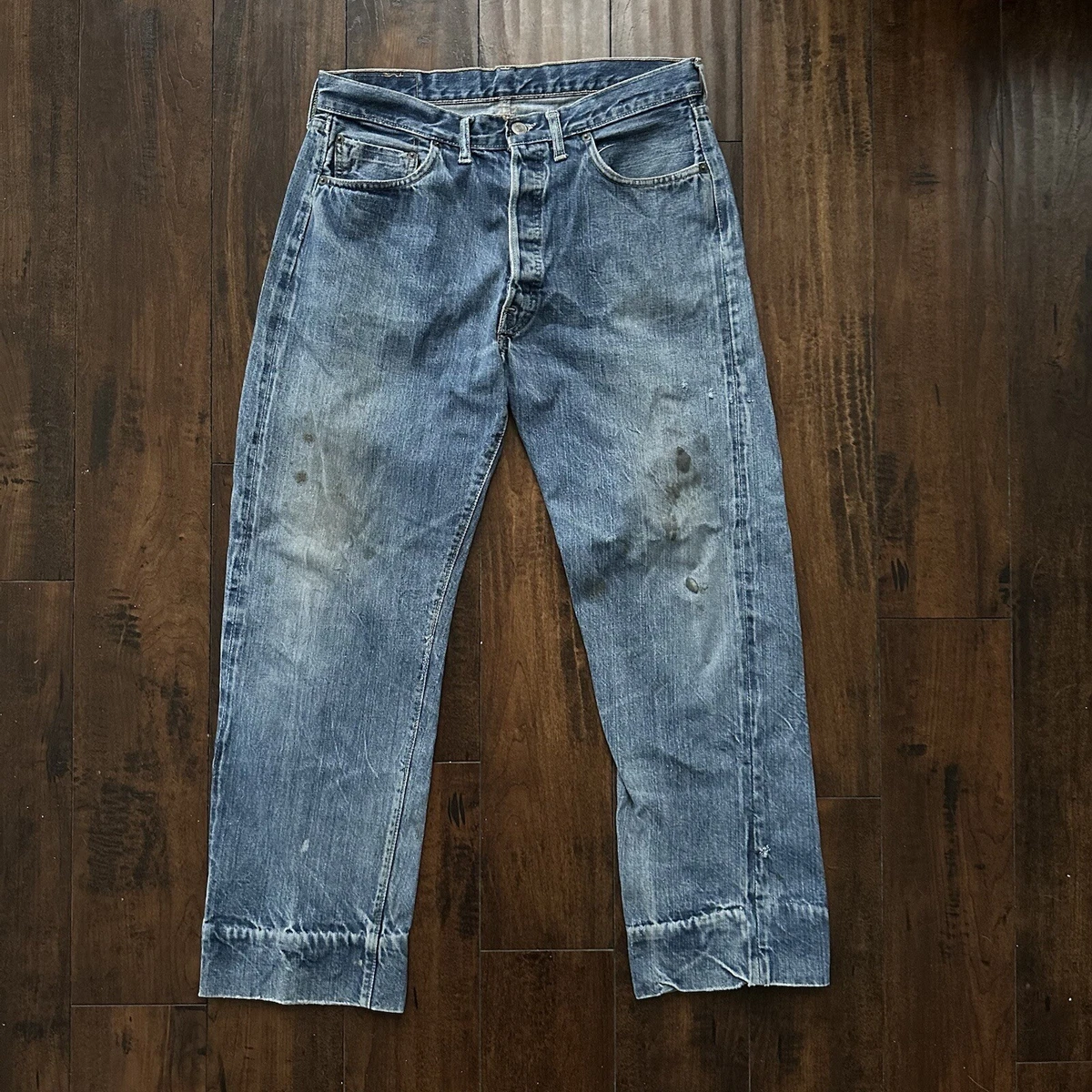 Levis 501 XX Big E True Vintage 60s Redline Selvedge Denim Jeans 