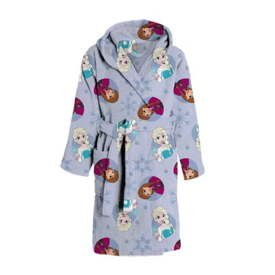 Accappatoio bambina Frozen Disney in Spugna di cotone J727