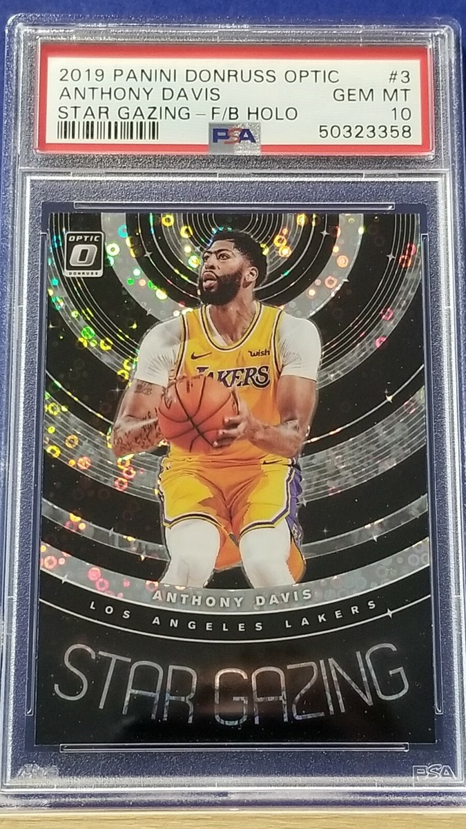 その他 2019 PANINI NBA ANTHONY DAVIS PSA10 Anthony Davis - 2019 Panini Donruss Optic Star Gazing Fast