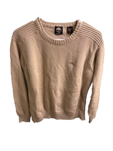 TIMBERLAND - Men's Box Fit Badge Crew Sweatshirt - Dark Brown