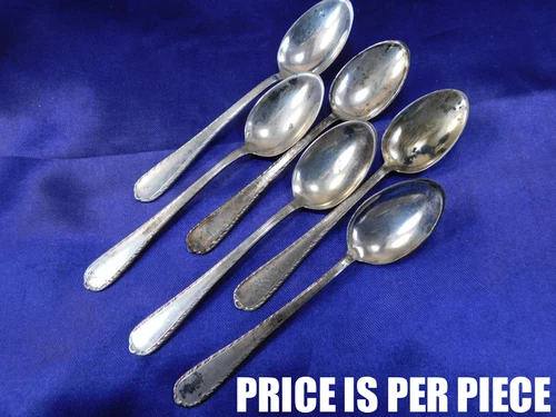 INTERNATIONAL PINE TREE STERLING SILVER DEMITASSE SPOON - VERY GOOD CONDITION T