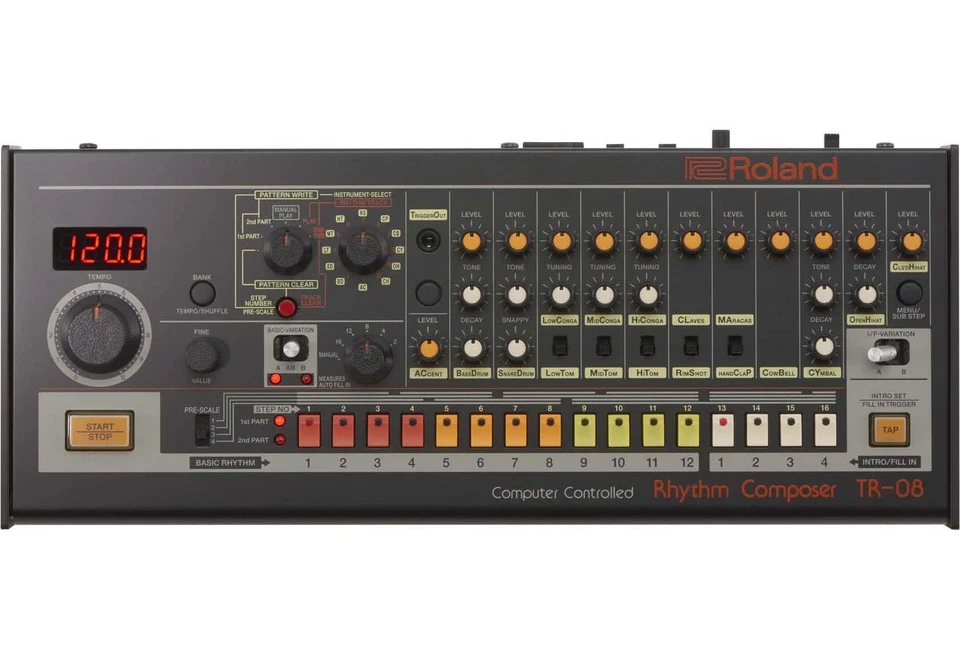 Roland TR-08 - Drum Machine Analog TR08 808 TR808 - NEU & OVP