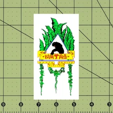 CUSTOM MADE COLLECTIBLE NATAS #7 MAGNET 2½"x4⅞" skateboard santa monica airlines