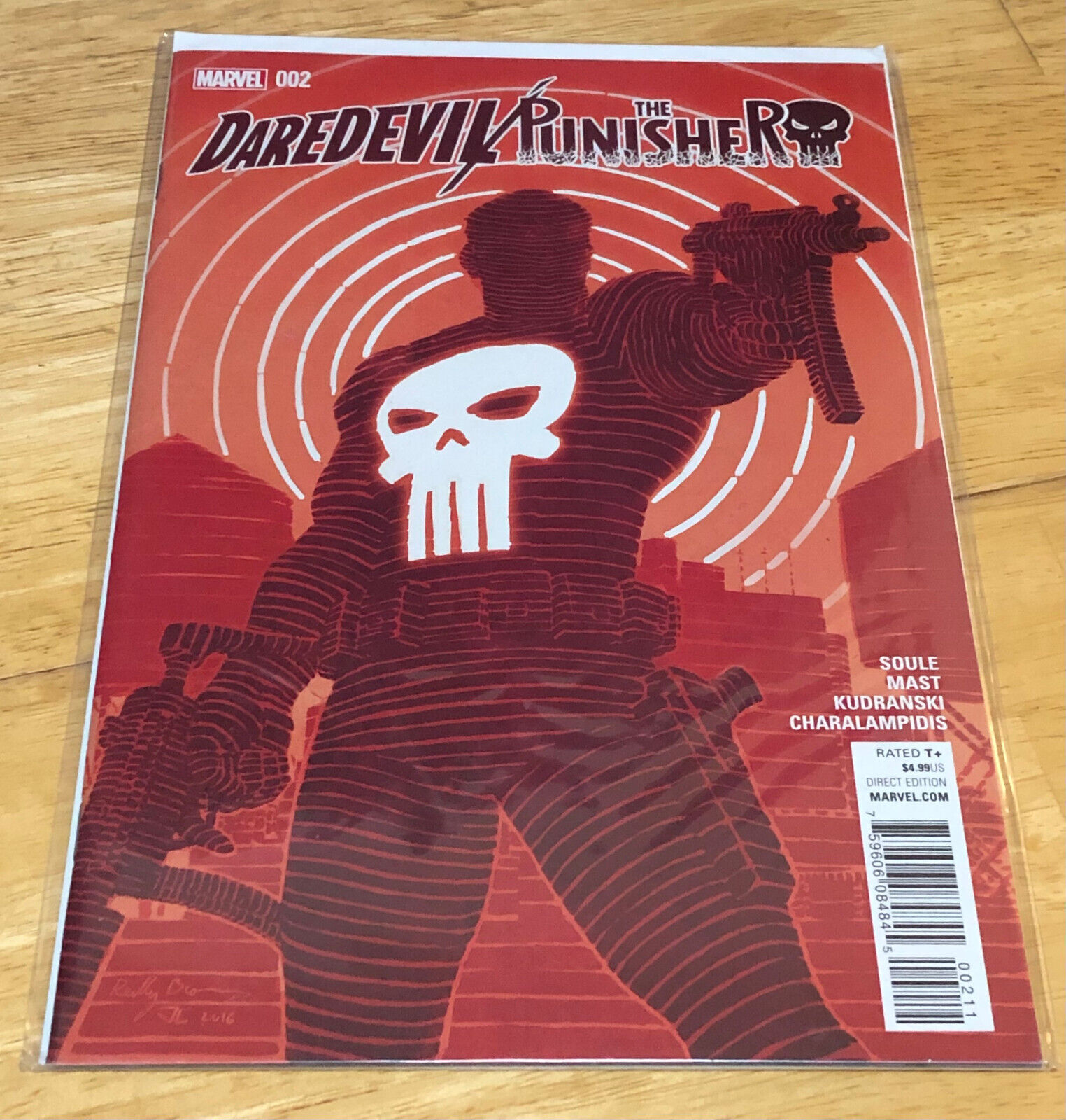 Daredevil and the Punisher #2 Marvel Comic Book  