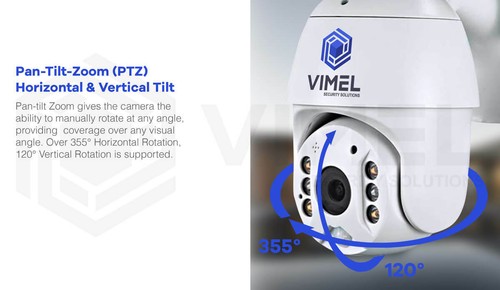 Solar Powered Security Camera 4G ULTRA HD 2K 128GB Construction PTZ Battery Site - Picture 6 of 12