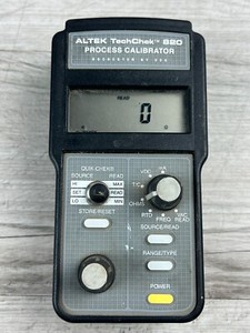 ALTEK TechChek 820 PROCESS CALIBRATOR Read AS IS