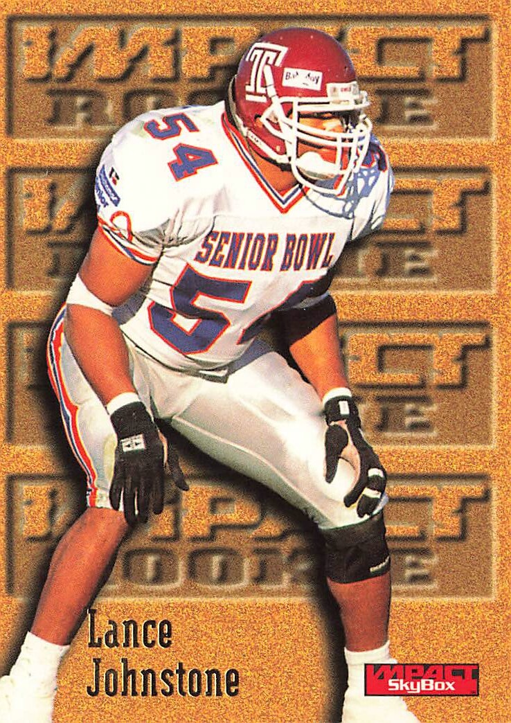 1996 Skybox Impact Lance Johnstone #170 Rookie RC
