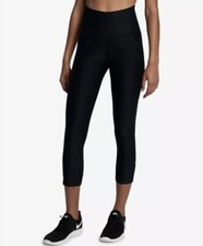 Nike Womens Sculpt Power Cropped Compression Workout Leggings Black Small 933798