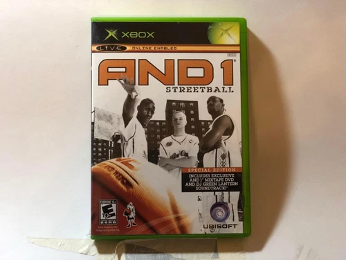 AND 1 Streetball Special Edition Xbox + DVD - Complete CIB
